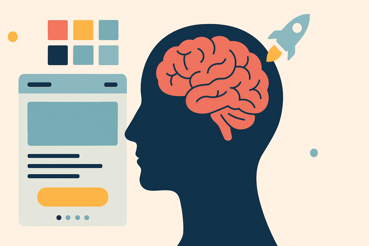 Psicologia da UI: Como Padrões Visuais Guia o Comportamento do Usuário